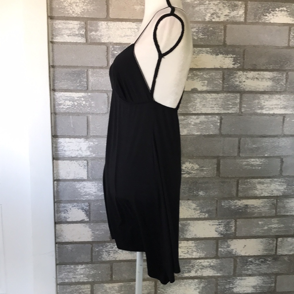 Línea Donatella black nightie size M (8-10) - Picture 3 of 8
